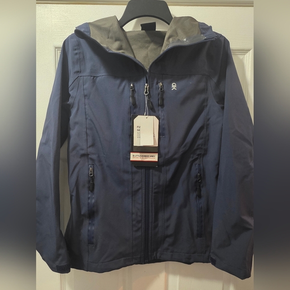 Little Donkey Andy Women's Navy Outdoor Jacket. XS. NEW - Picture 6 of 16